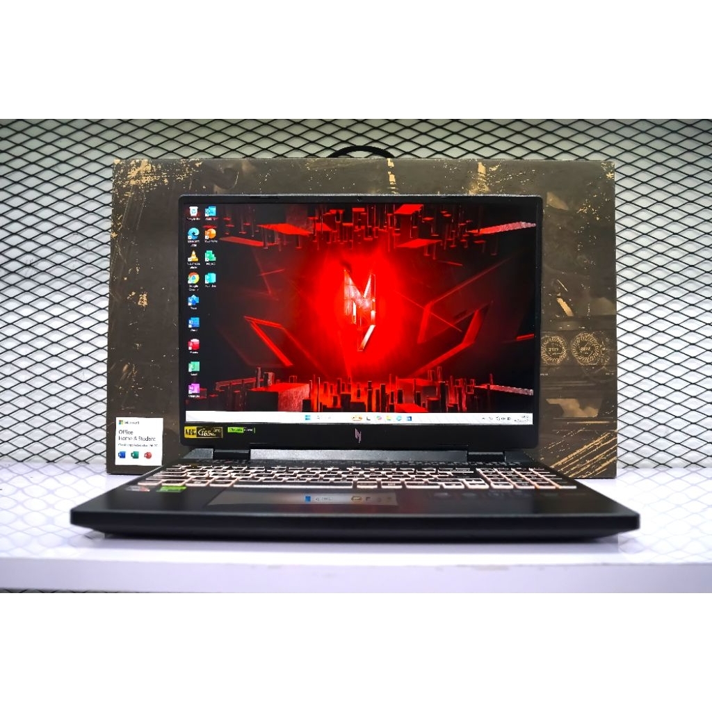 ACER NITRO 16 AN16-41.AMD RYZEN 5-7535HS.VGA GEFORCE RTX4050 6GB.16" WUXGA IPS 165Hz