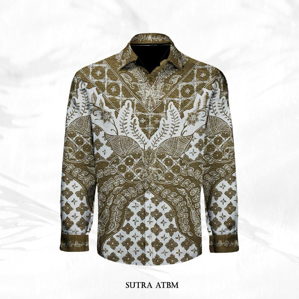 KAIN BATIK TULIS SUTRA ATBM ASLI PEKALONGAN - AM 05