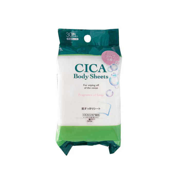 Daiso Body Sheets Jepang  – Tisu Basah Badan Penyegar & Penghapus Keringat (5 Varian)