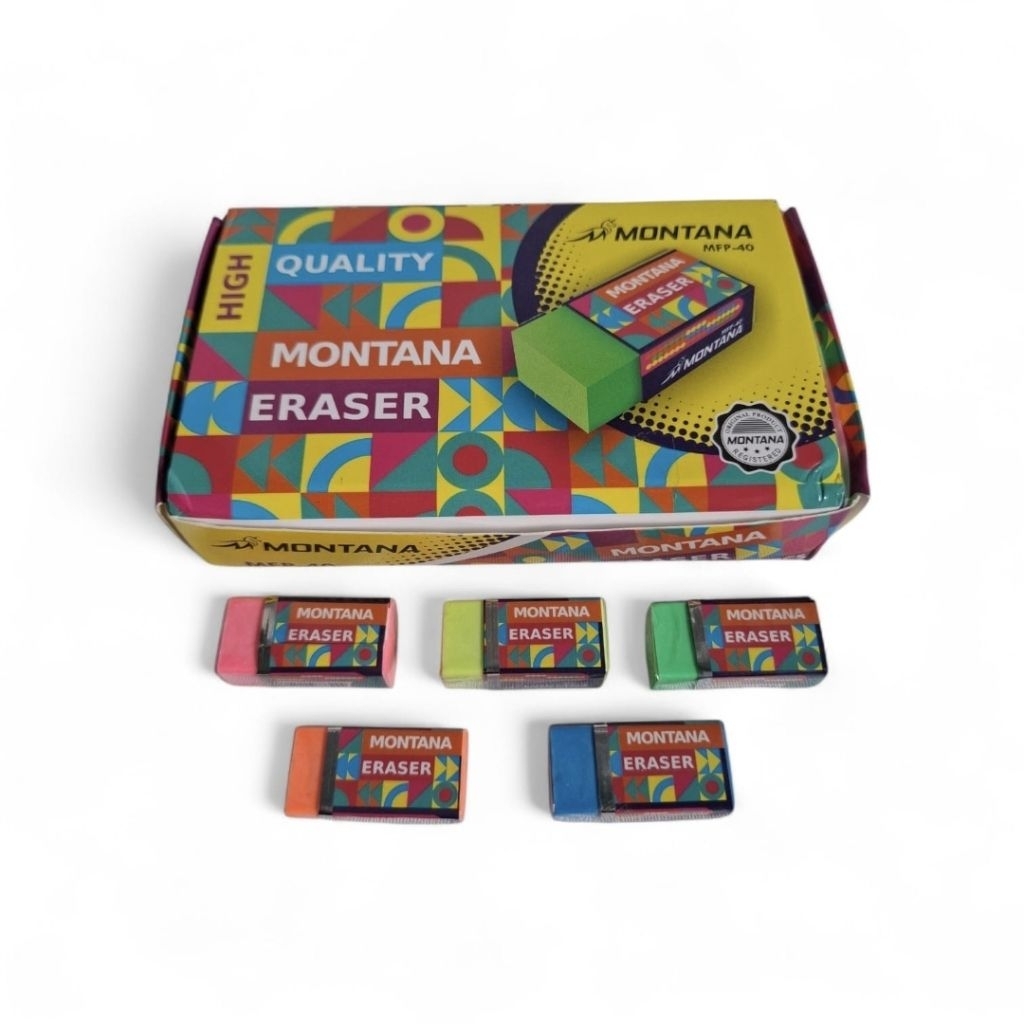 Penghapus pensil warna warni