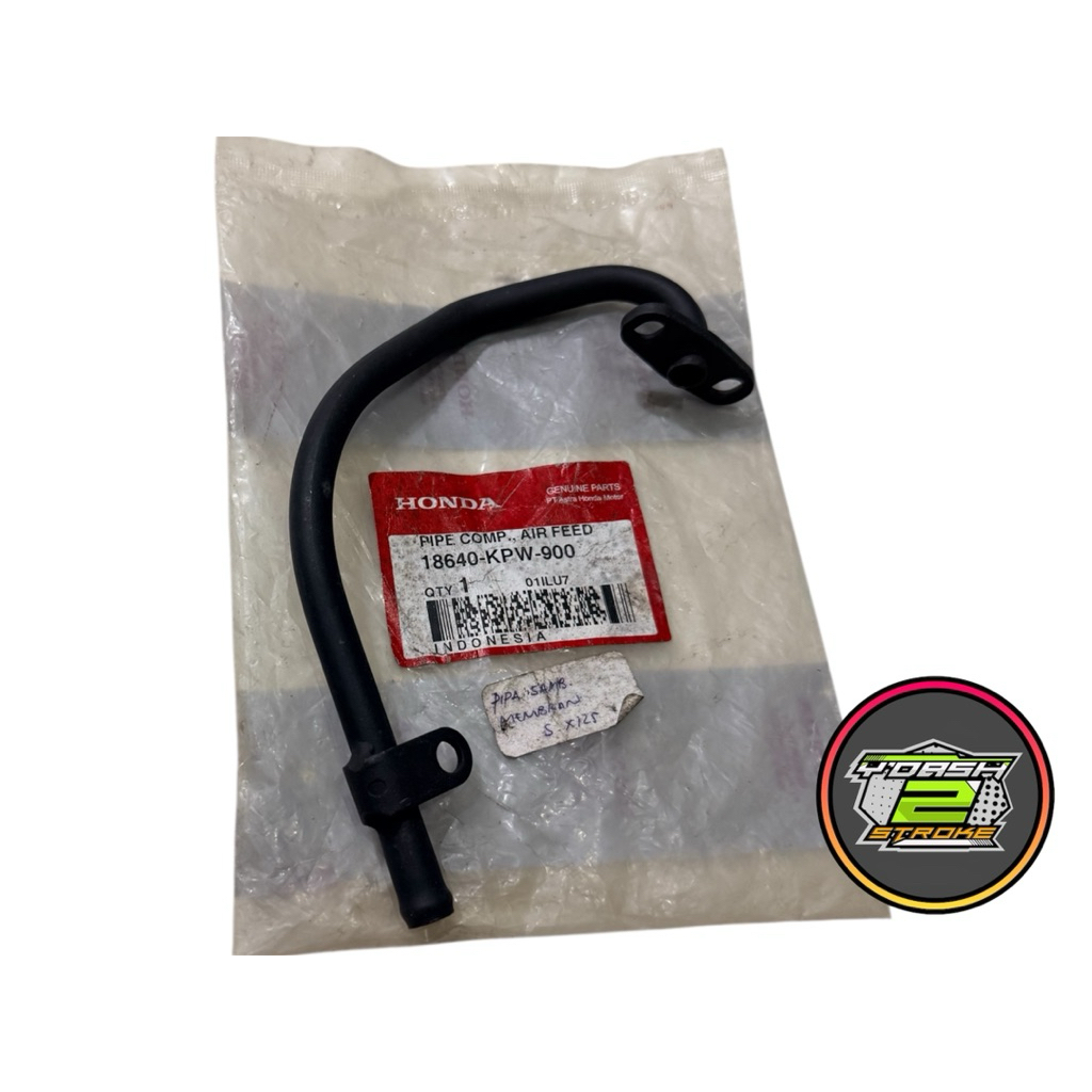 Pipa Ais Emisi Supra X 125 Kirana Kharisma Original Honda AHM