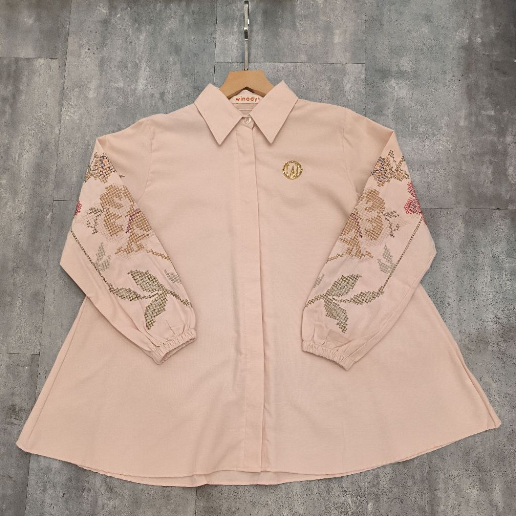 KEMEJA SOFT KATUN PREMIUM MIX BORDIR LAGOSI