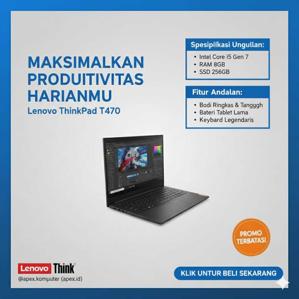LENOVO T470  I5