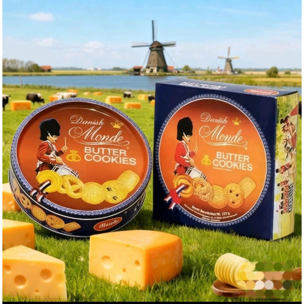 MONDE BUTTER COOKIES 454 GR