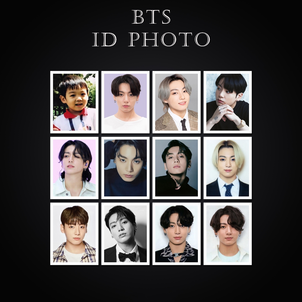 ID PHOTO BTS PAS FOTO BTS PHOTOCARD BTS
