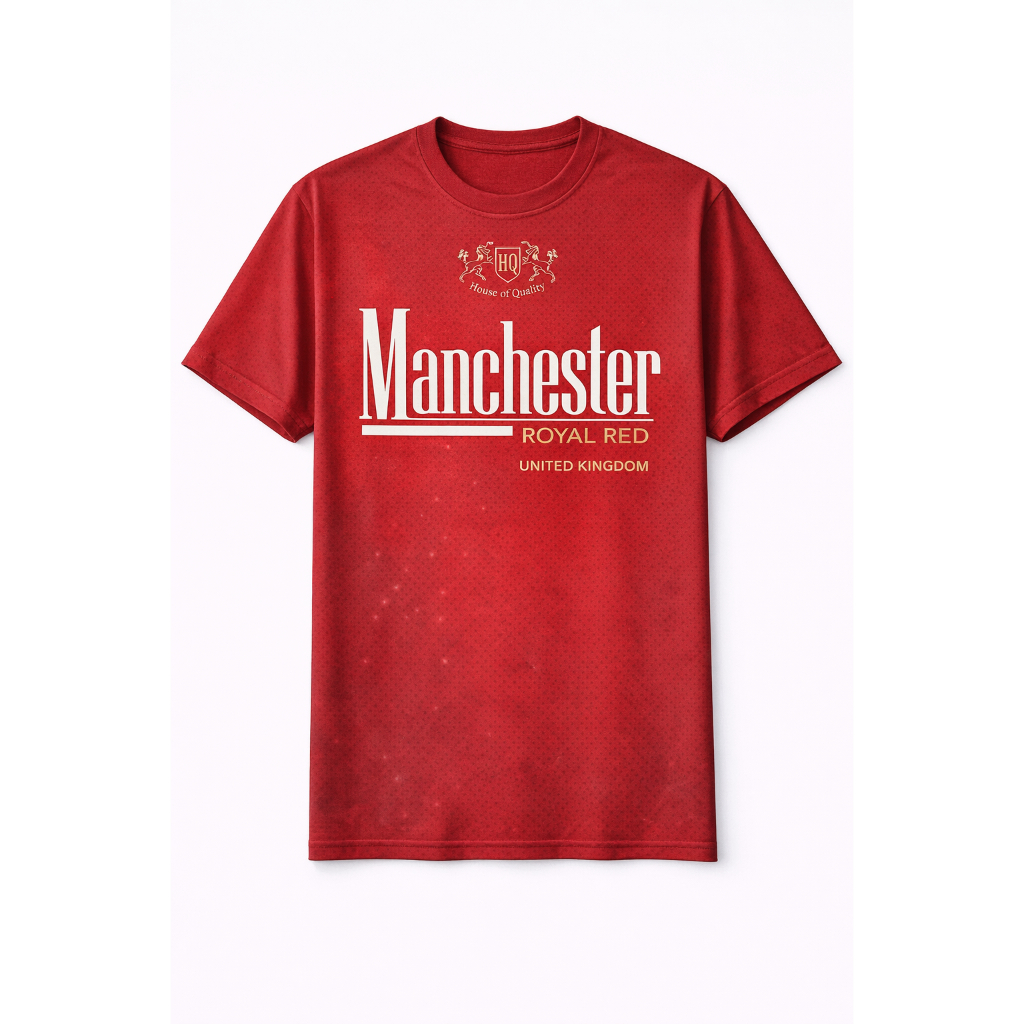 Kaos Manchester Royal Red All Size