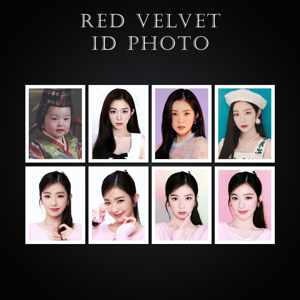 ID PHOTO RED VELVET PAS FOTO RED VELVET PHOTOCARD RED VELVET