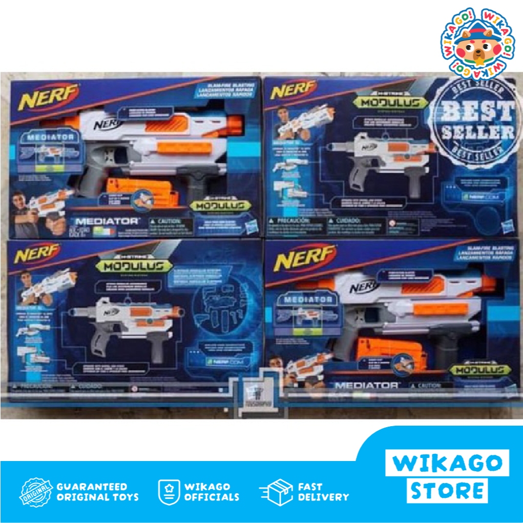 Nerf Modulus Mediator bisa Slamfire/ nerf blaster not retaliator