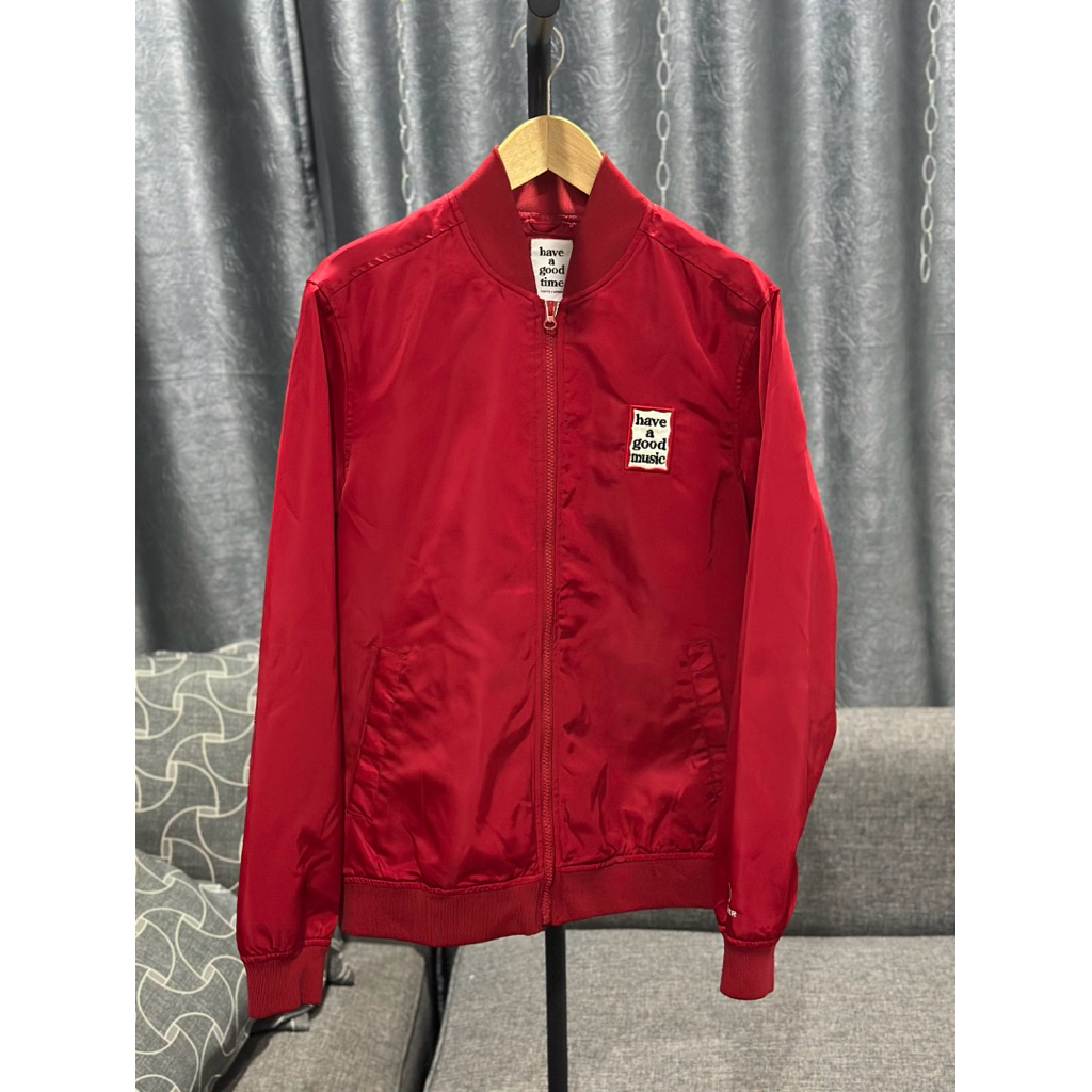 Have a good time x Antenna x Beaker Bomber Jacket