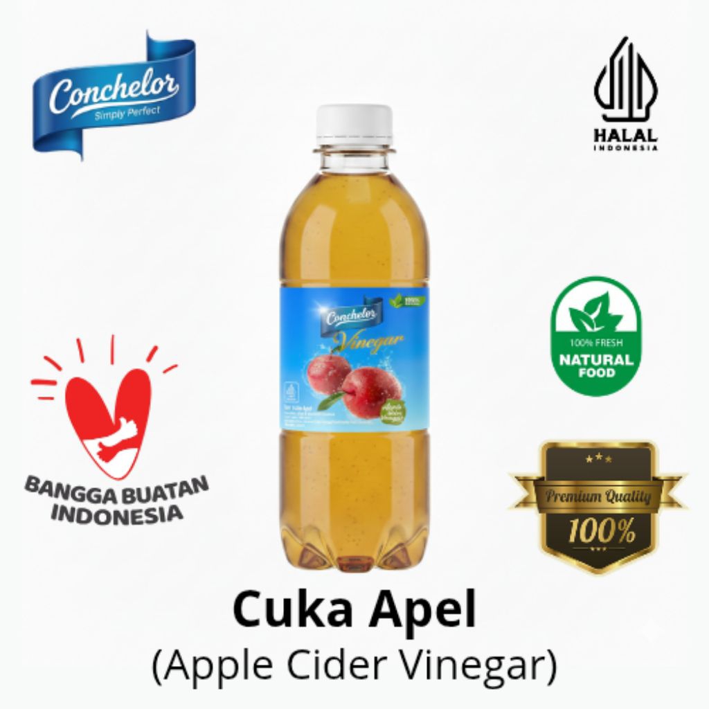 Conchelor Sari Cuka Apel – Minuman Kesehatan Cuka Apel