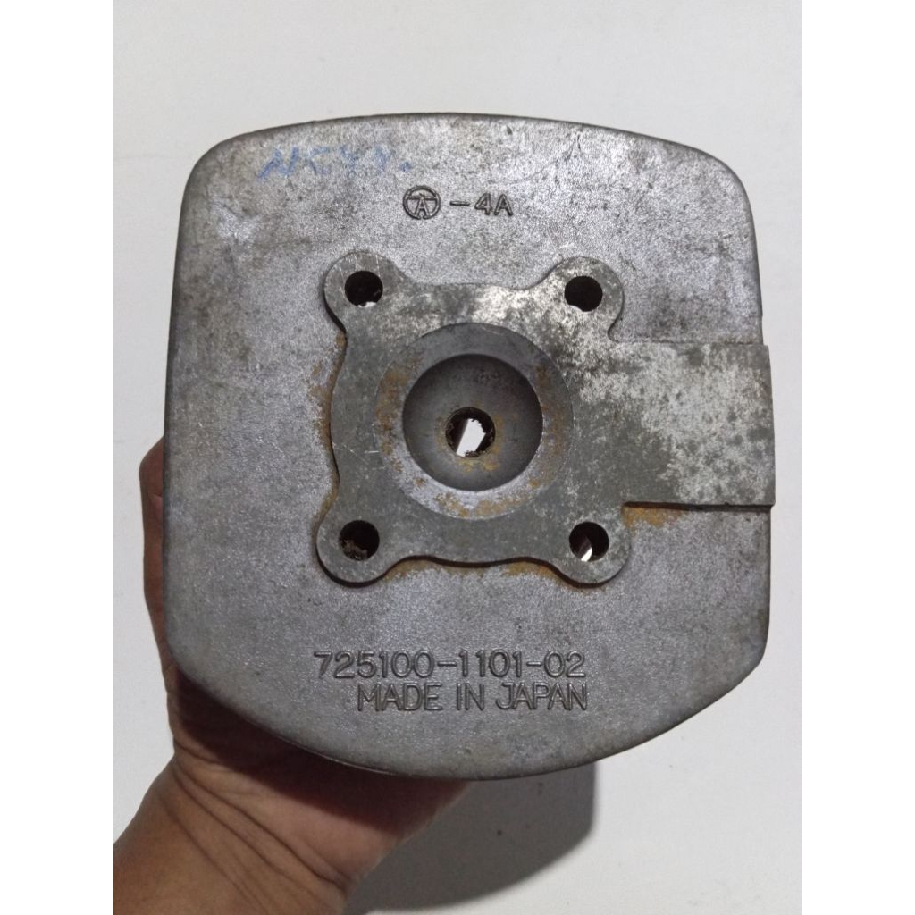 Cylinder Head silinder heat kop Kawasaki GA3 90cc original nos japan 725100-1101-02