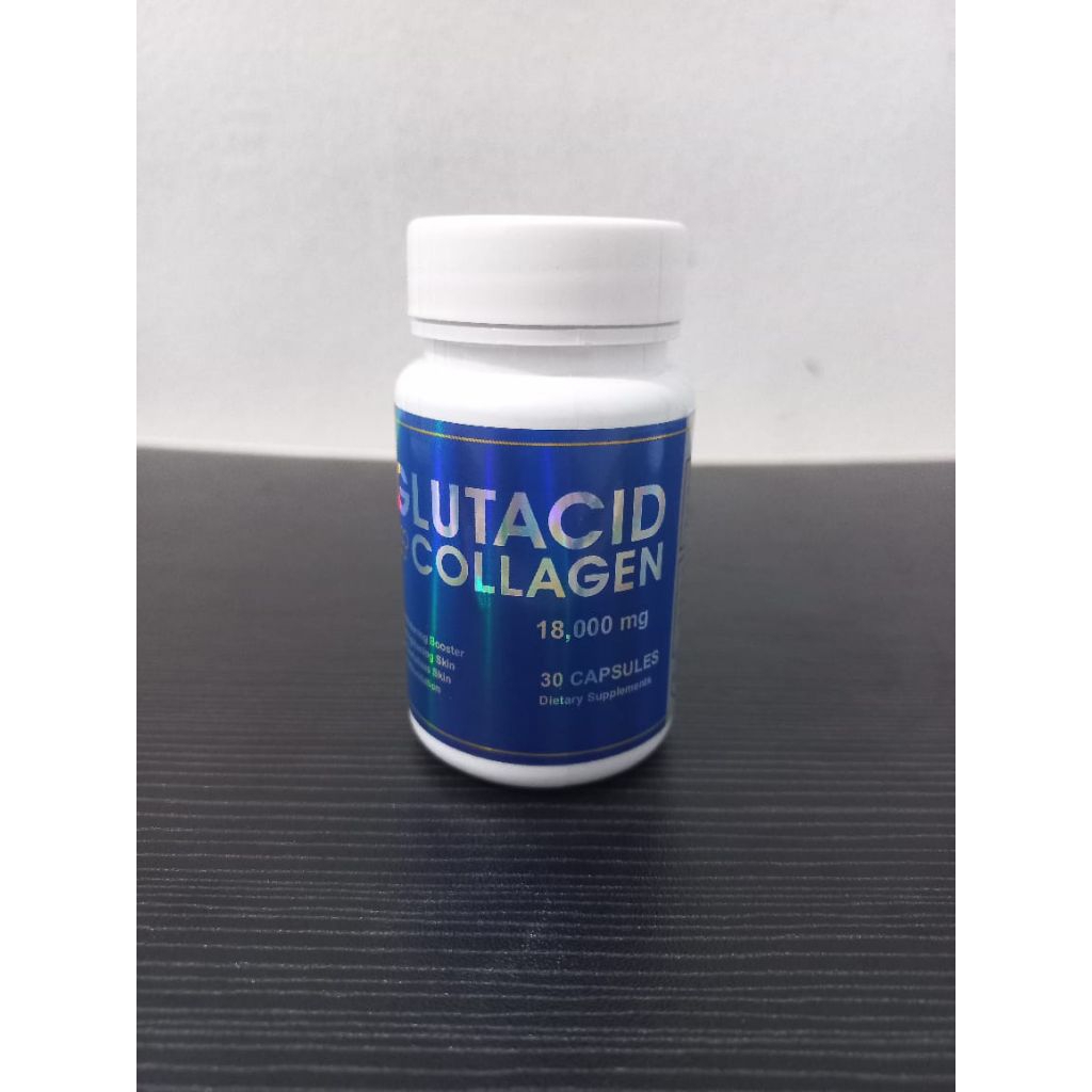 Glutacid Collagen Pemutih Badan 30 Kapsul