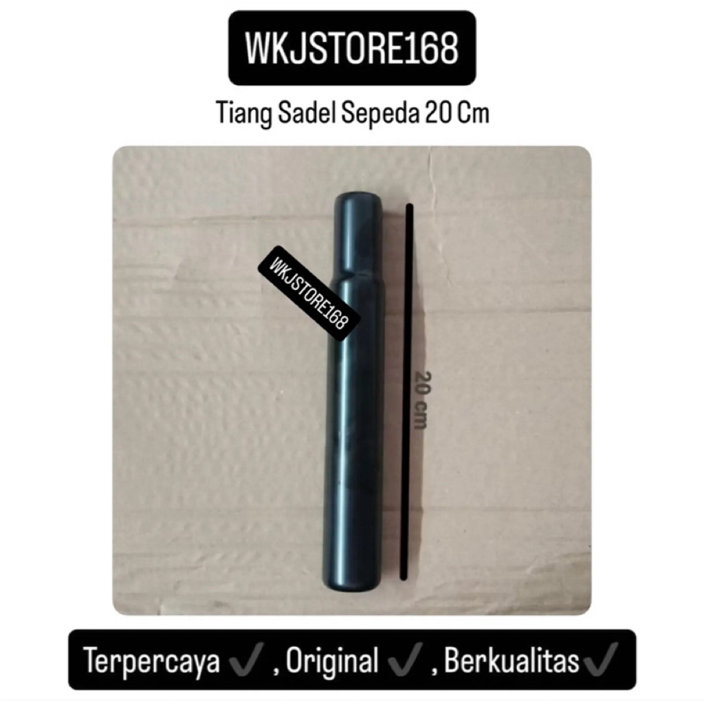 Tiang Sadel Sepeda Panjang 20 CM