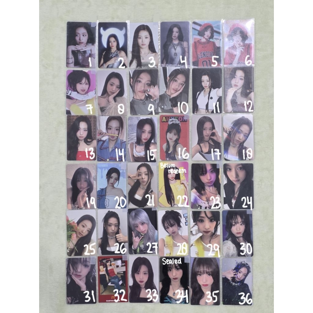 PHOTOCARD OFFICIAL BABYMONSTER AHYEON