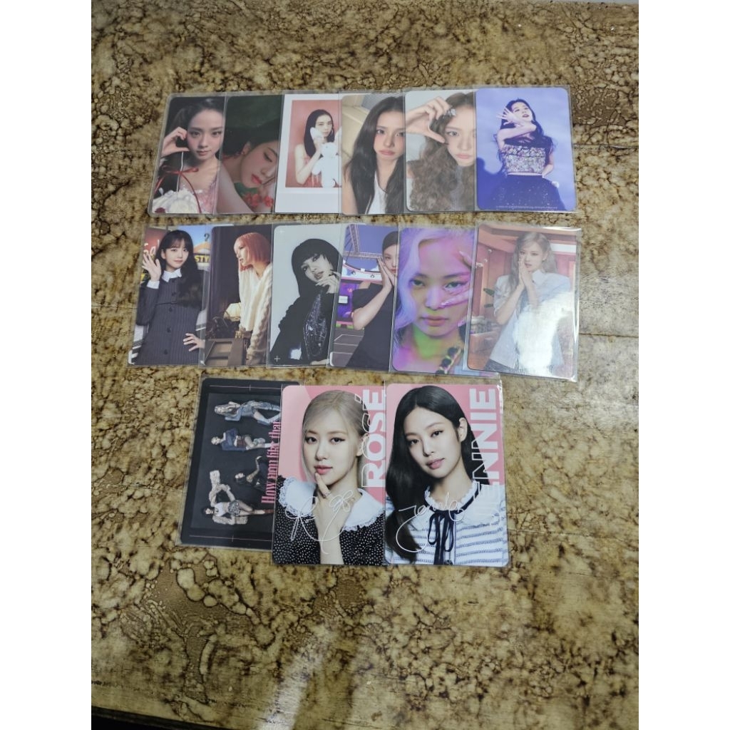 photocard blackpink official