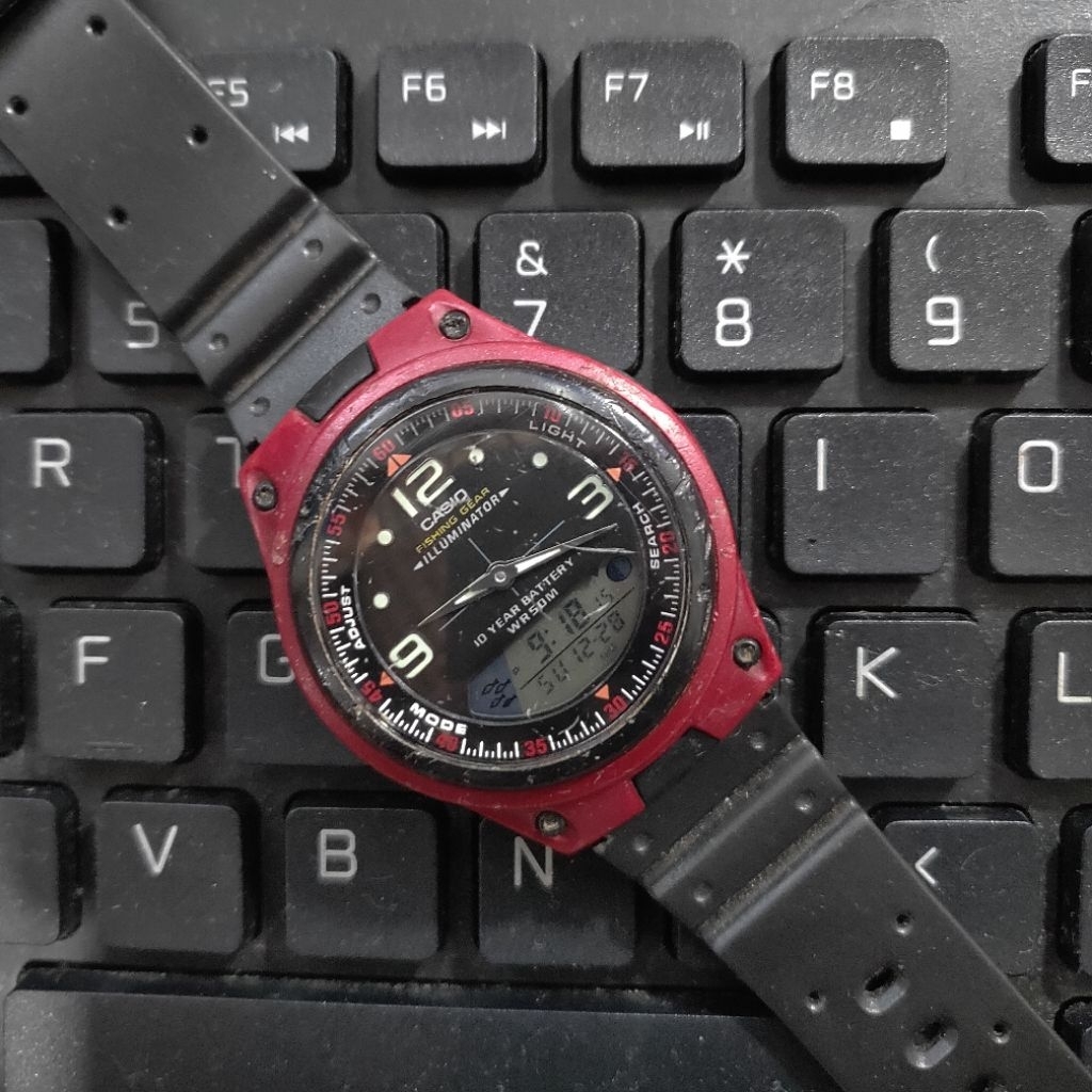 jam Casio outdoor original second