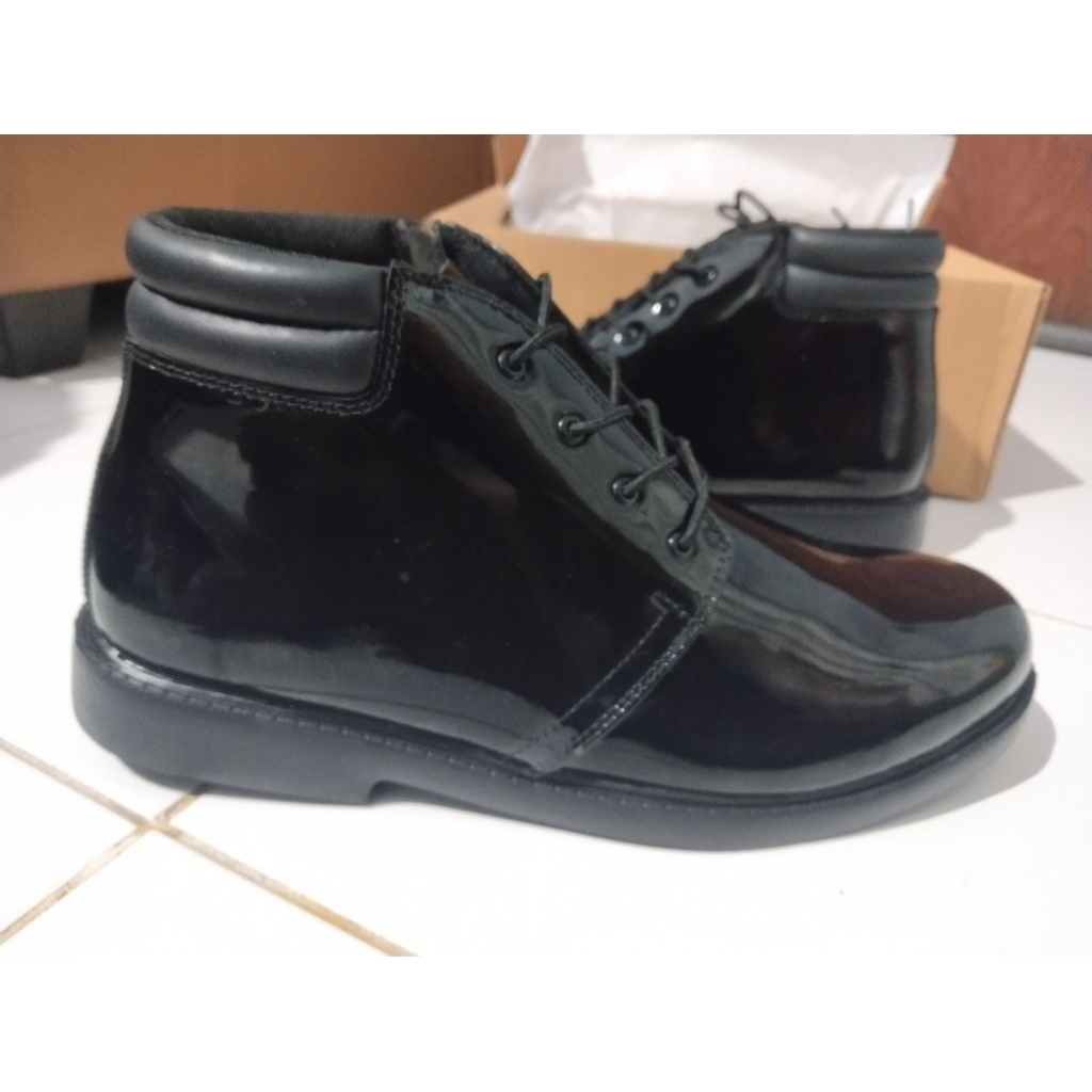 sepatu pdh jatah polri asli th 2025 size 44