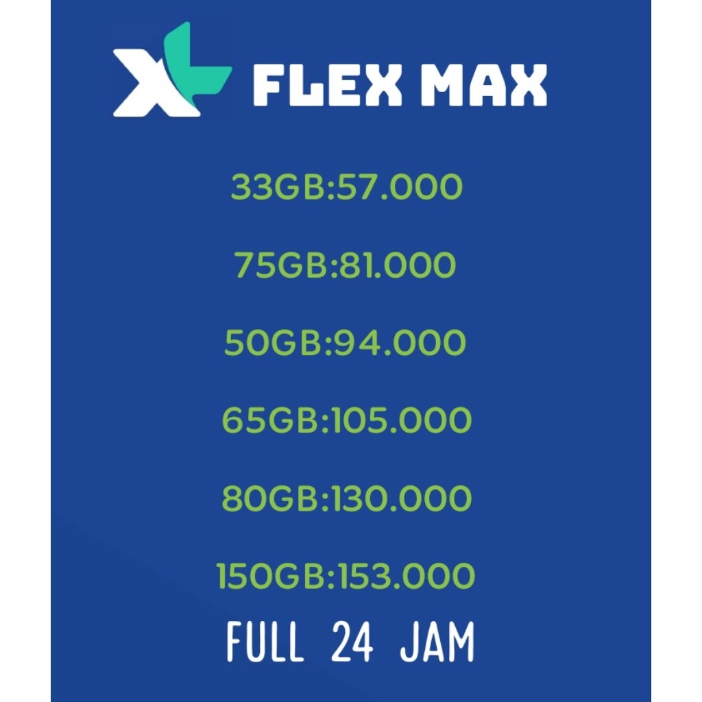 PAKET DATA XL KUOTA BULANAN