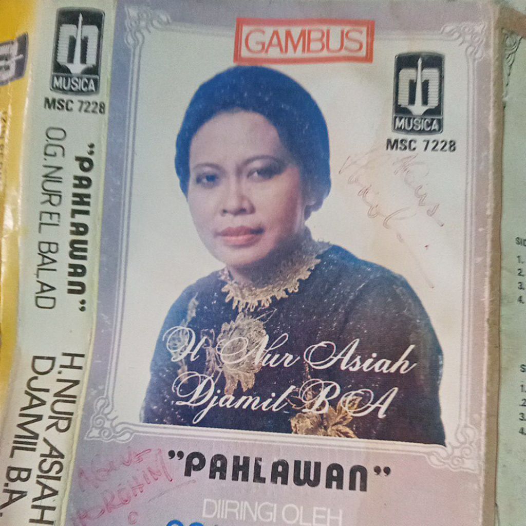 kaset pita GAMBUS A168