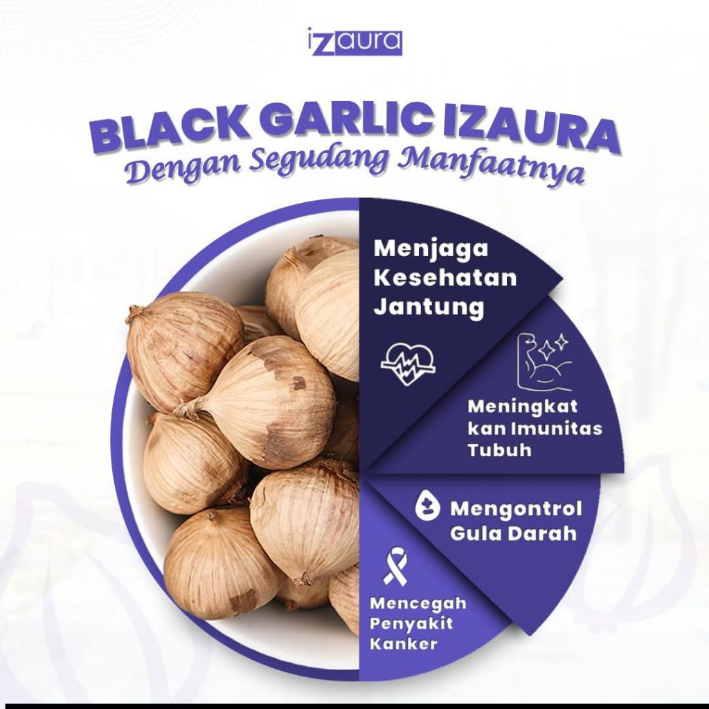 Bawang hitam/ black garlic iZaura