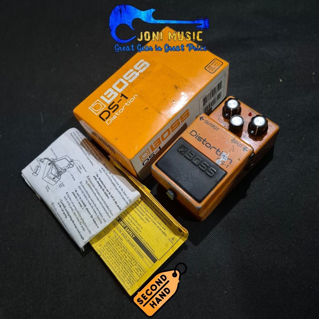 Efek Gitar Boss Distortion DS-1