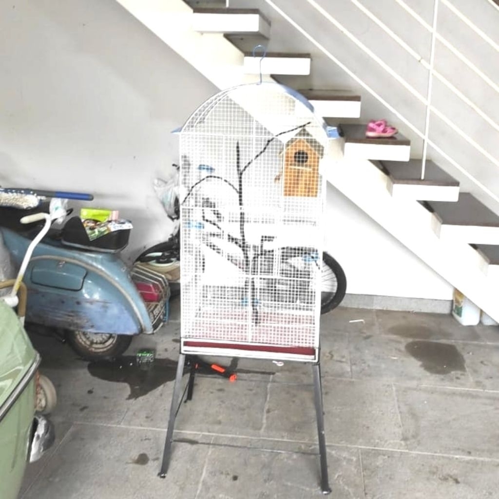 kandang/sangkar burung lovebird kenari jalak beo+ glodok