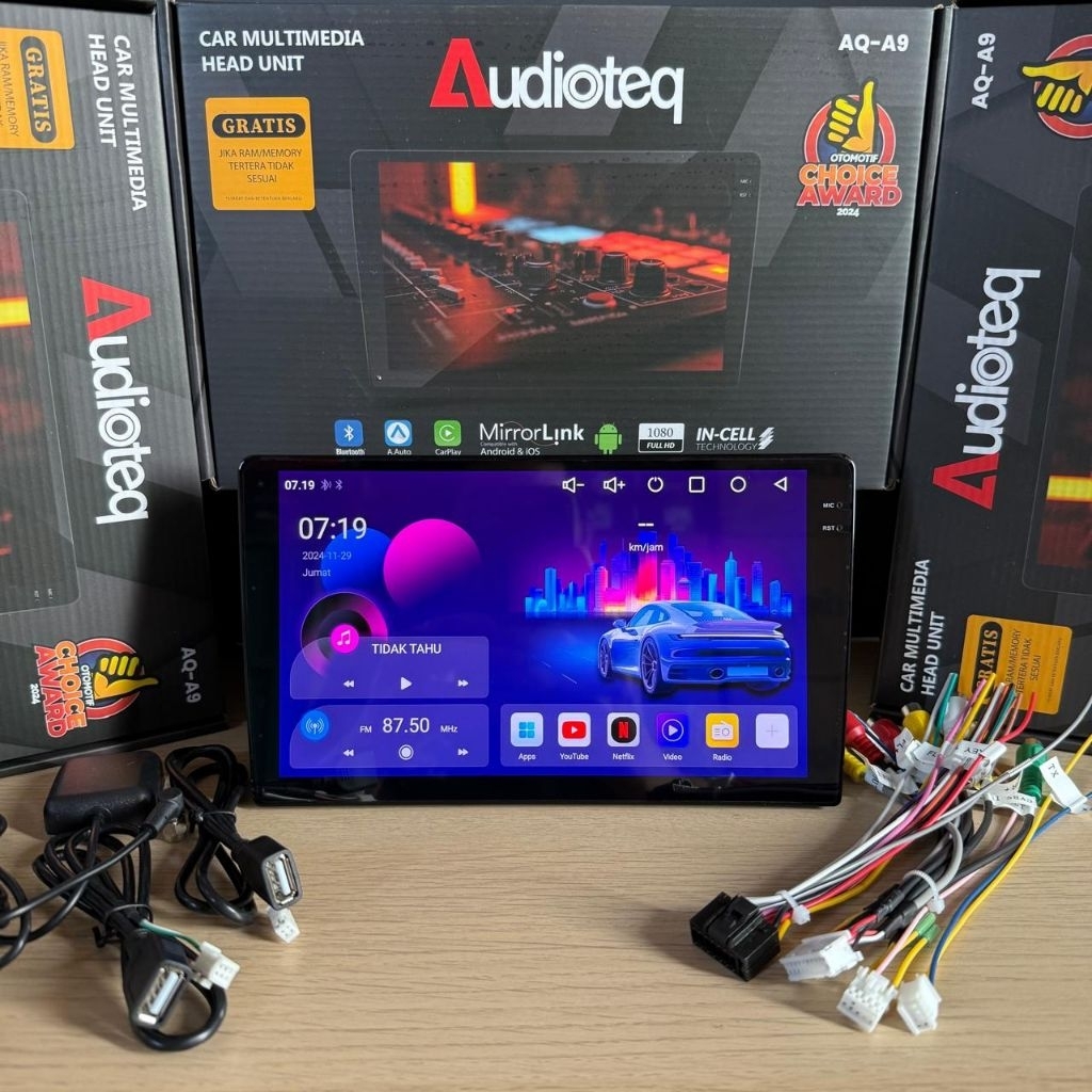 HEAD UNIT ANDROID RAM 2/64 GB 9INCH / 10 INCH