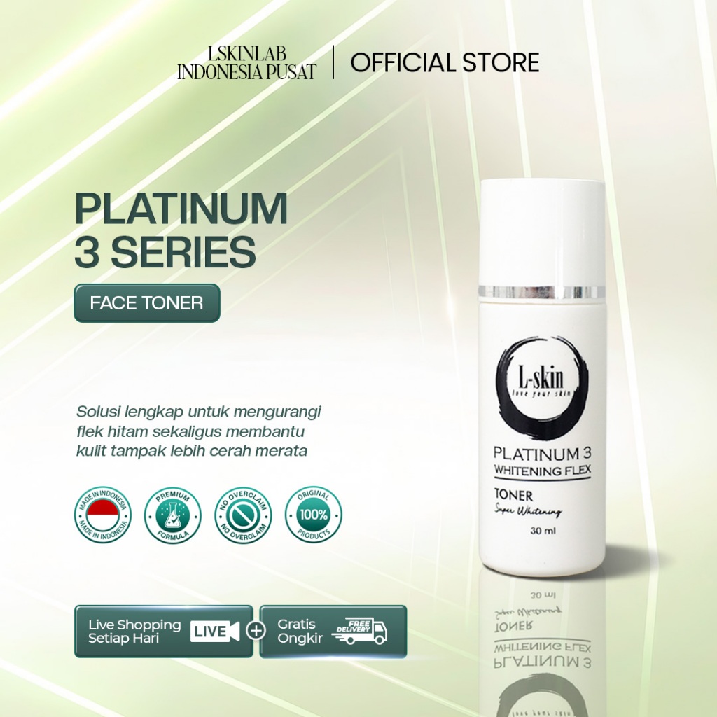 Lskin Toner  Platinum 3 | Toner Penghilang Flek Hitam