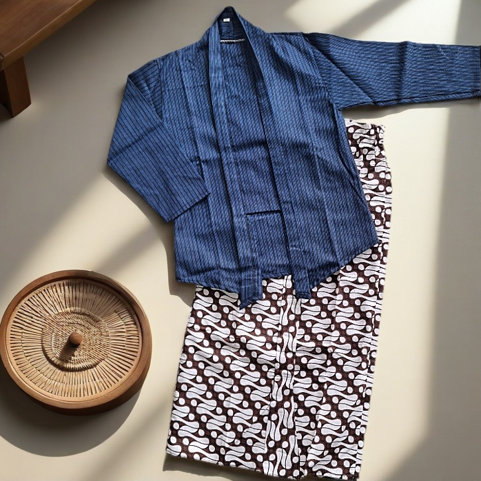 Setelan Kebaya Adat Jawa Anak Set Kebaya Lurik Anak Perempuan Kebaya Jawa Anak