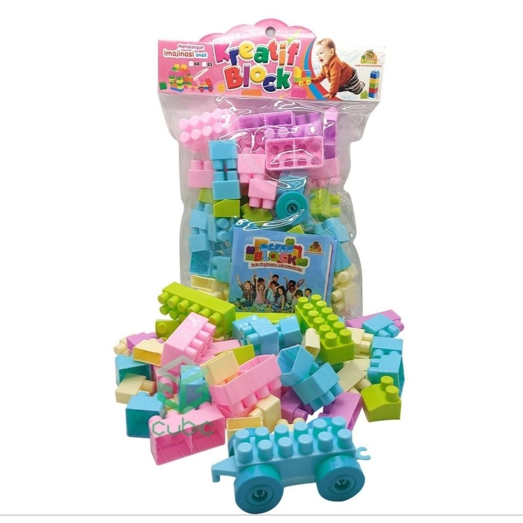 MAINAN ANAK KREATIF BLOCK BESAR/SUSUNAN LEGO BALOK BESAR