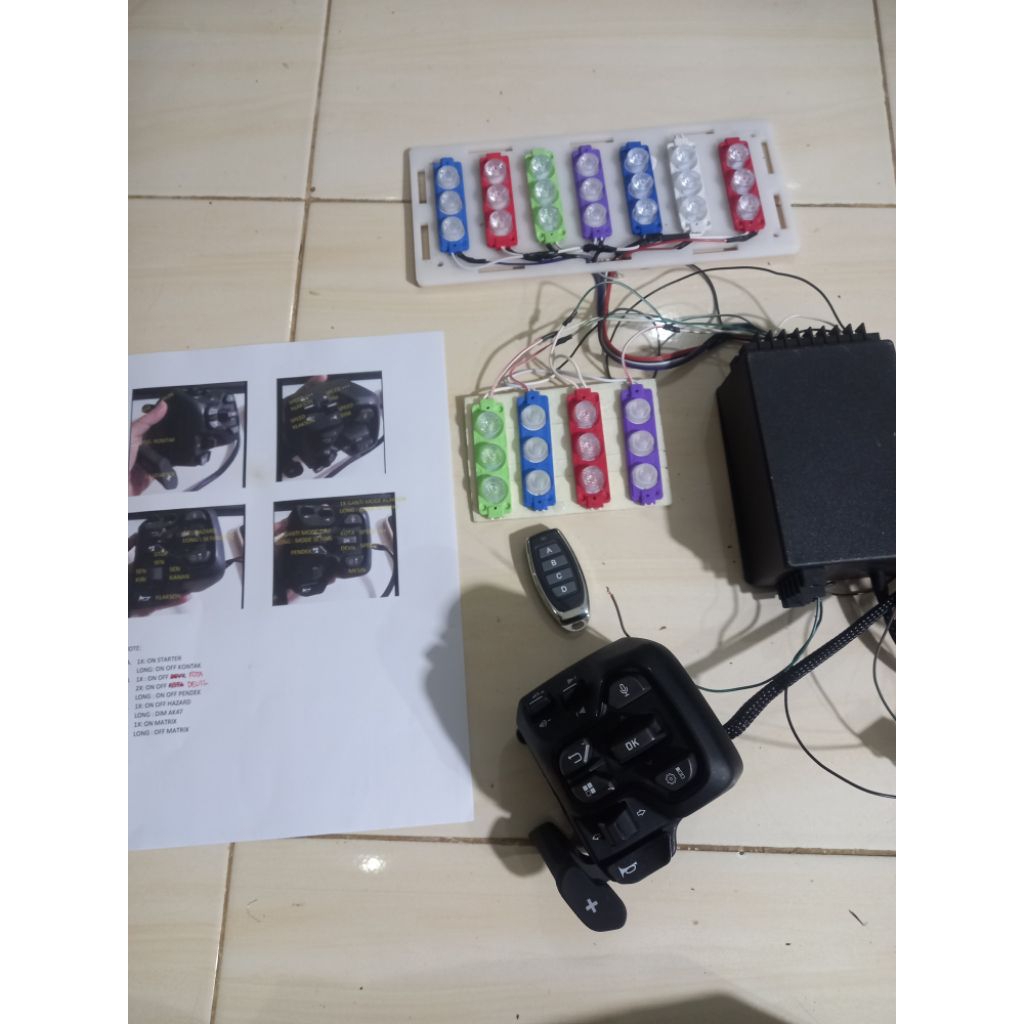 CUSTOM Modul Kontrol Saklar Motor PCX Saklar GSX Moge Saklar mobil