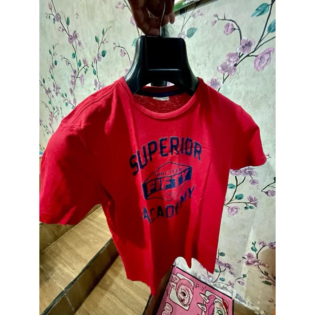 kaos anak Ovs kids merah