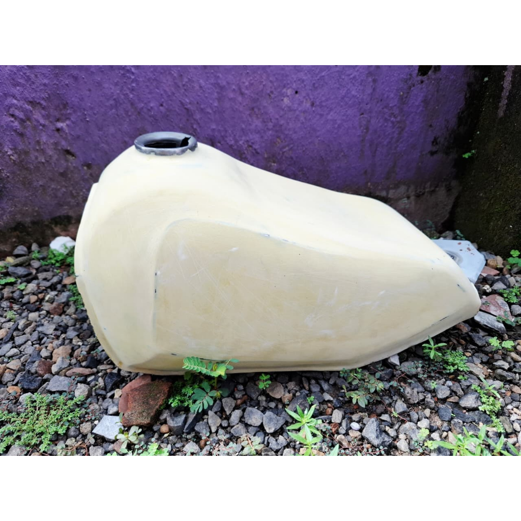 Promo  Tangki TS 125  Dempul Halus PNP motor Thunder Scorpio Tiger Japstyle Bobber Scrambler Trail