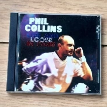 VCD Music Import Original PHIL COLLINS - Live And Loose In Paris, (Mulus, 2 Disc)