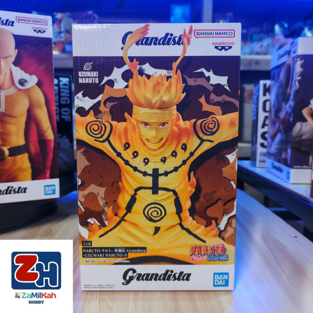 [Original] Action figure Naruto Uzumaki Naruto II Grandista Banpresto