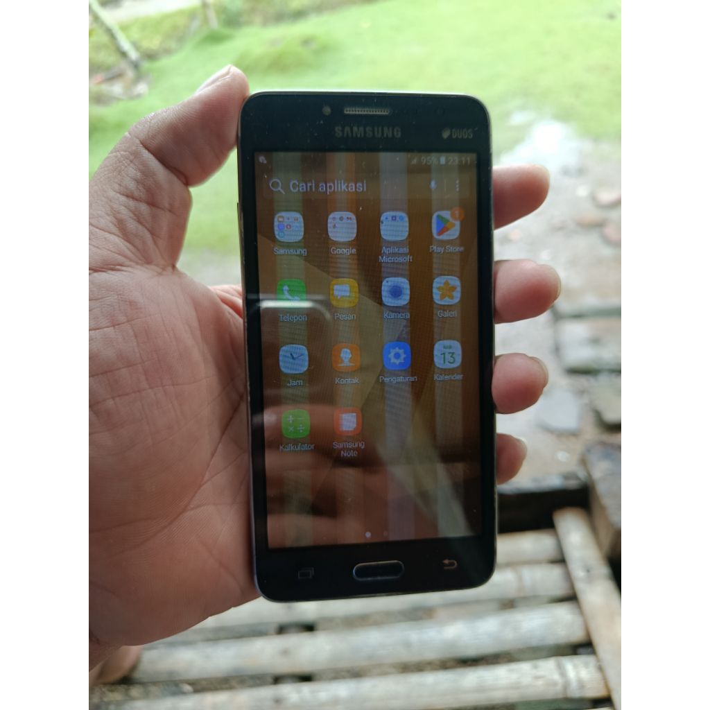 SAMSUNG GALAXY J2 PRIME SECON ORIAN MINUS LAYAR BAYANG HP NORMAL(CEK DESKRIPSI)
