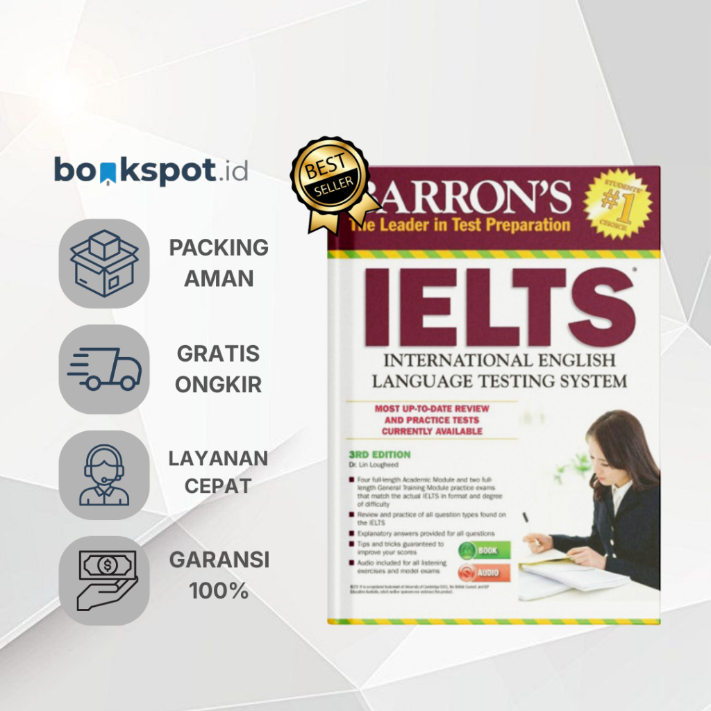 Buku Barron's IELTS With Audio