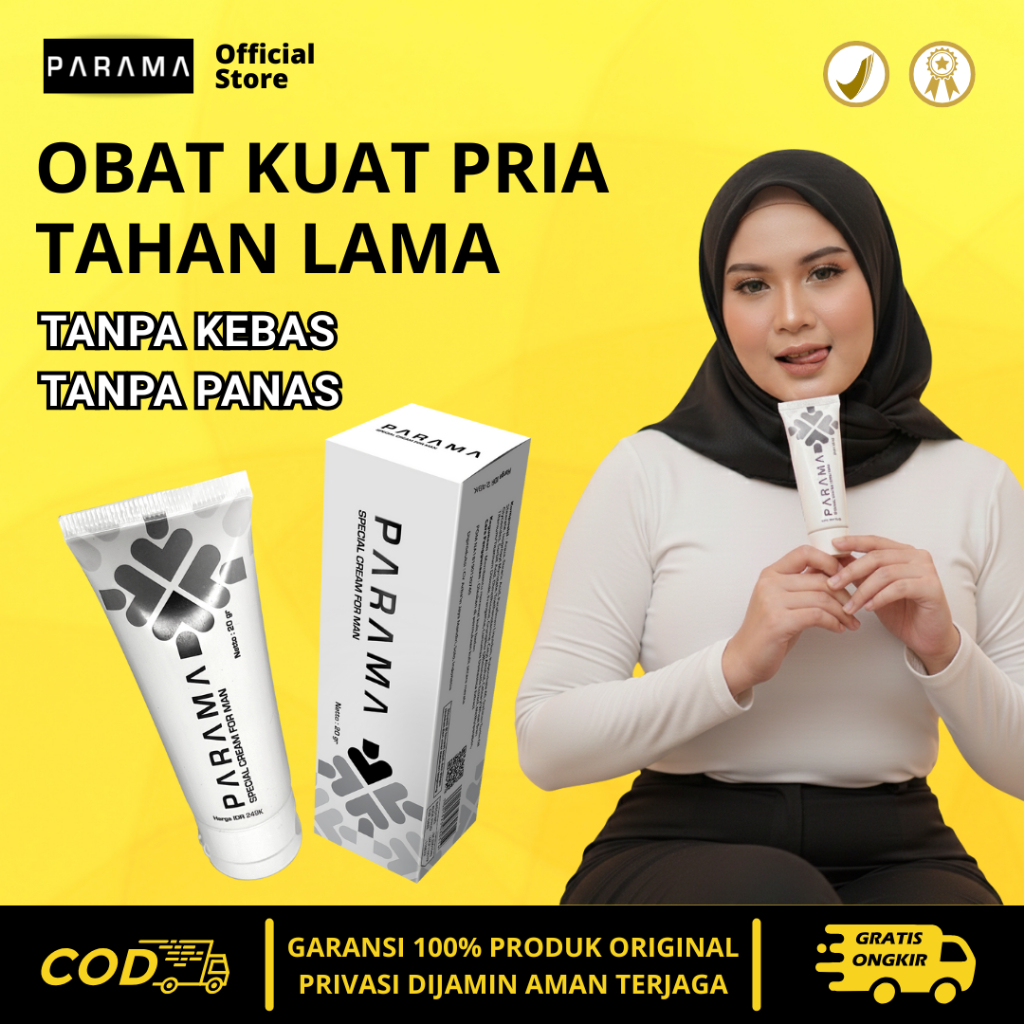 Parama Krim Herbal Pria Dewasa Penunjang Vitalitas Harian