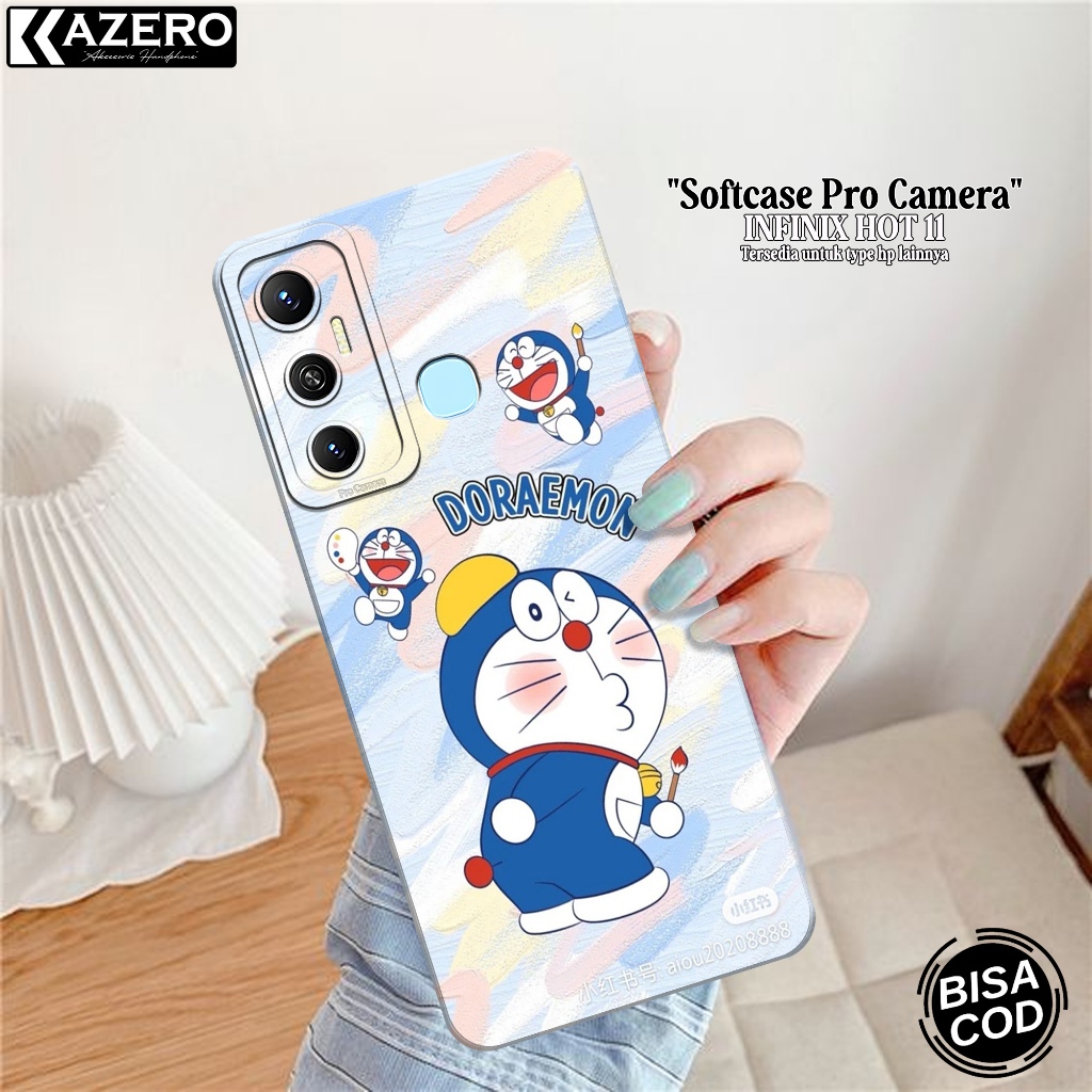 Casing INFINIX HOT 11 Fashion Case Kartun Case Hp INFINIX HOT 11 Silikon Pro Camera Kesing INFINIX H