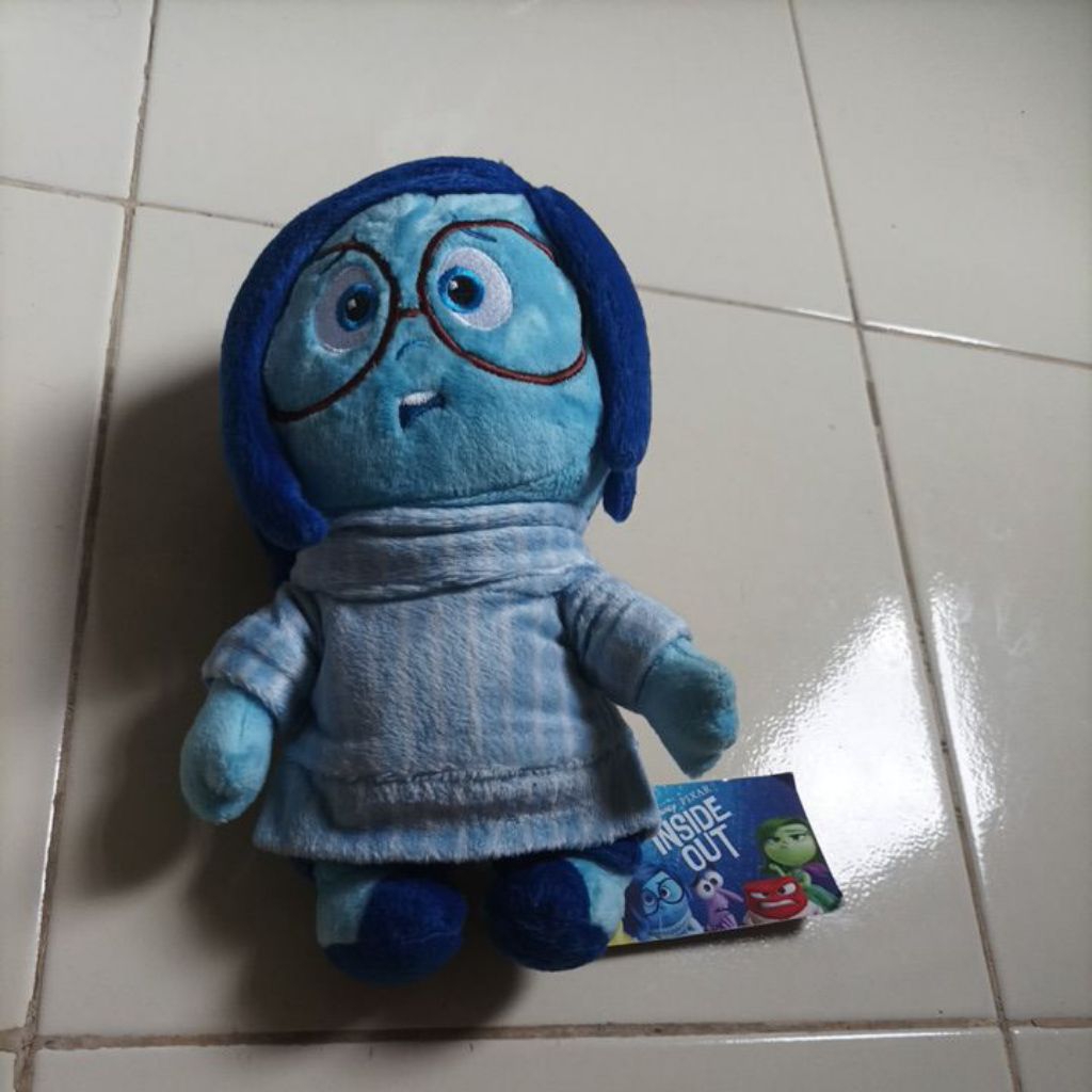 Boneka Sadness INSIDE OUT MOVIE | 25 Cm BAGUS BINGIT