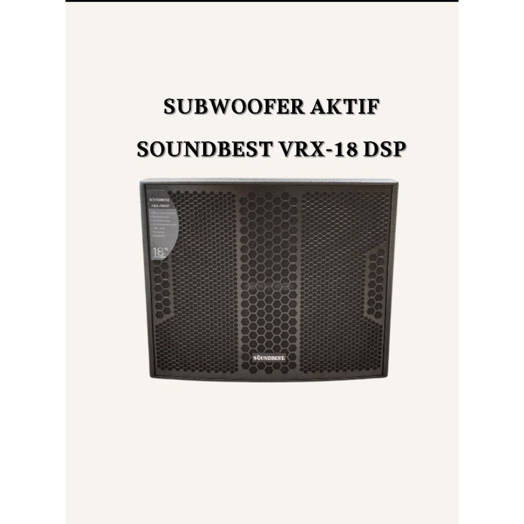 Subwoofer Aktif Soundbest VRX-18 DSP // Subwoofer Aktif Soundbest 18 Inch VRX-18DSP