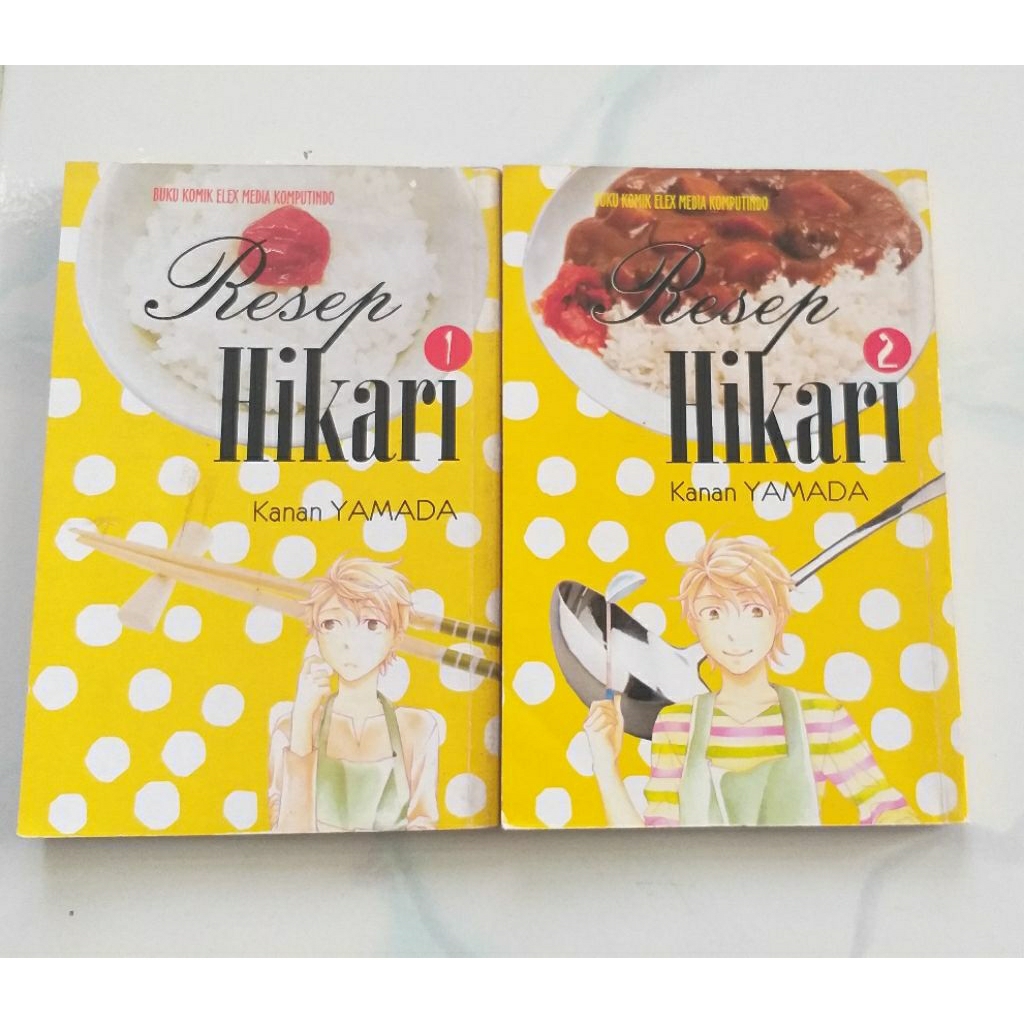 Komik preloved Resep Hikari 1-2 karya Kanan Yamada