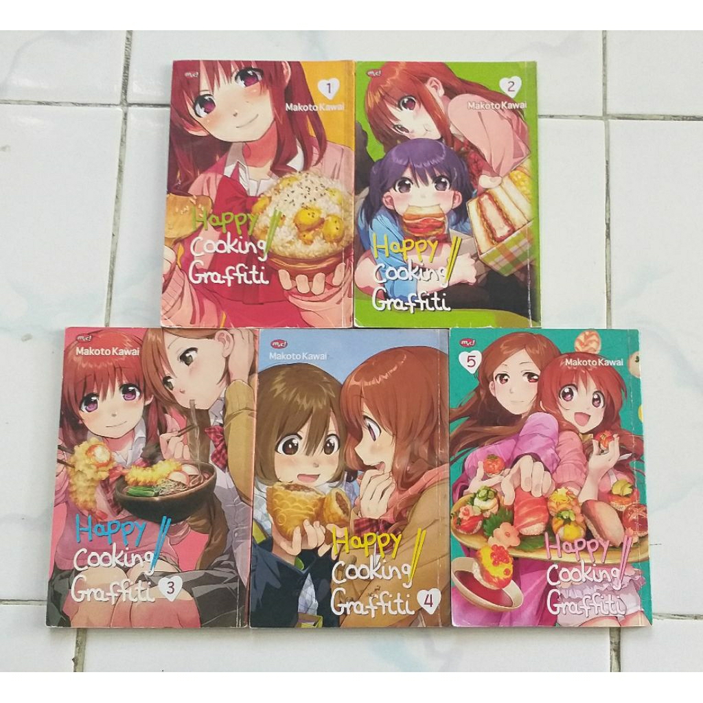 Komik preloved Happy Cooking Graffiti karya Matoko Kawai