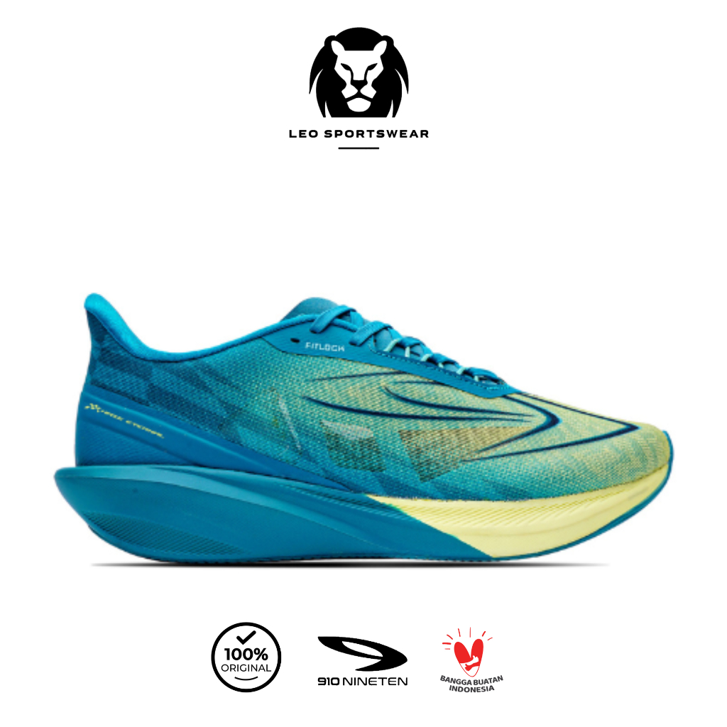 910 Sepatu lari HAZE ETERNAL HIJAU NEON/HIJAU/HIJAU TUA