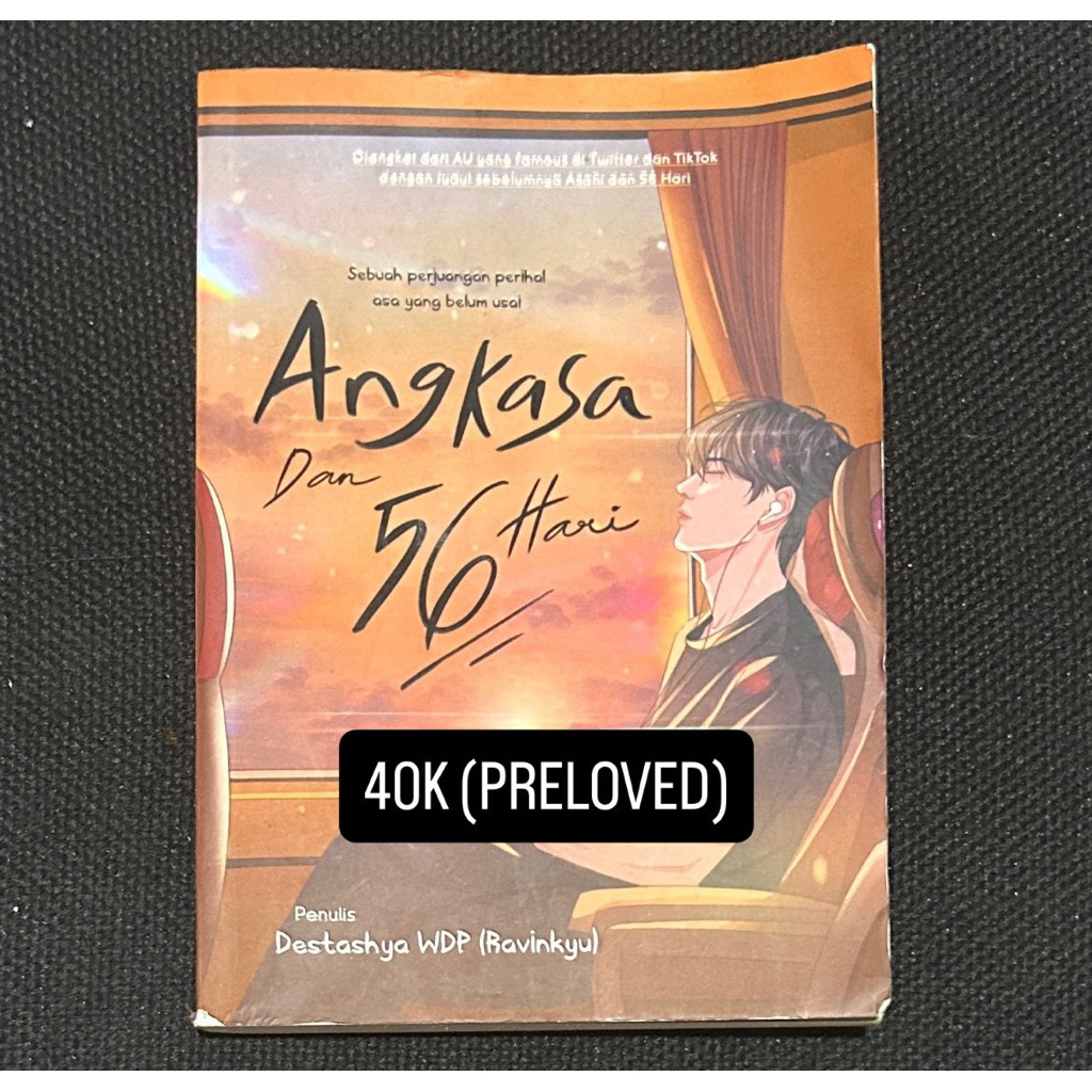NOVEL ANGKASA DAN 56 HARI PRELOVED