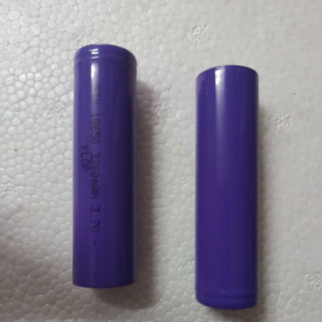 Baterai senter polis 18650 3.7volt FLAT