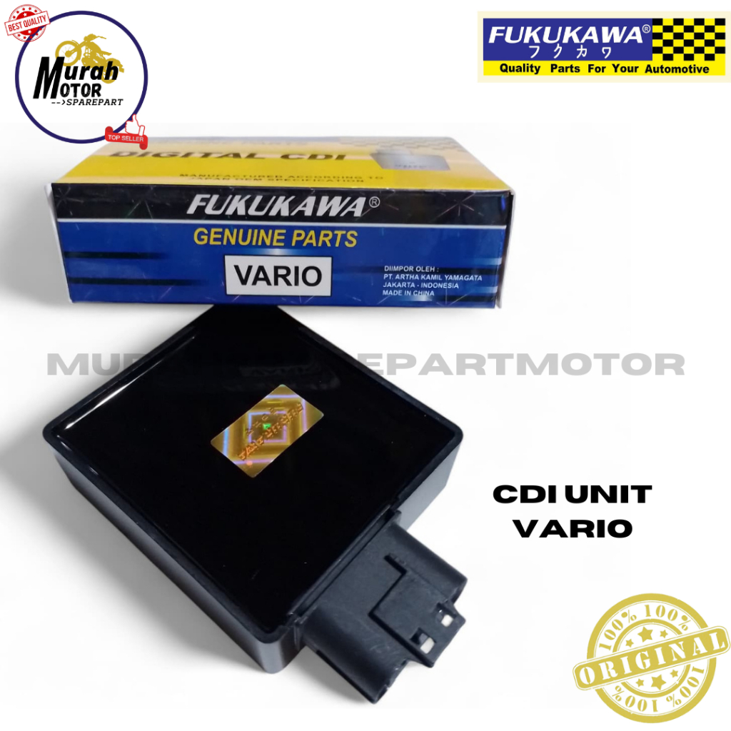 CDI UNIT HONDA VARIO TECHNO 110 KARBU KVB ORIGINAL FUKUKAWA