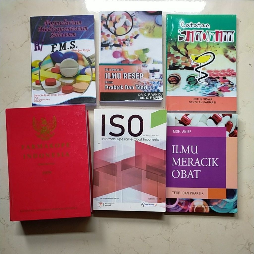 6 Buku Farmasi SMK kefarmasian
