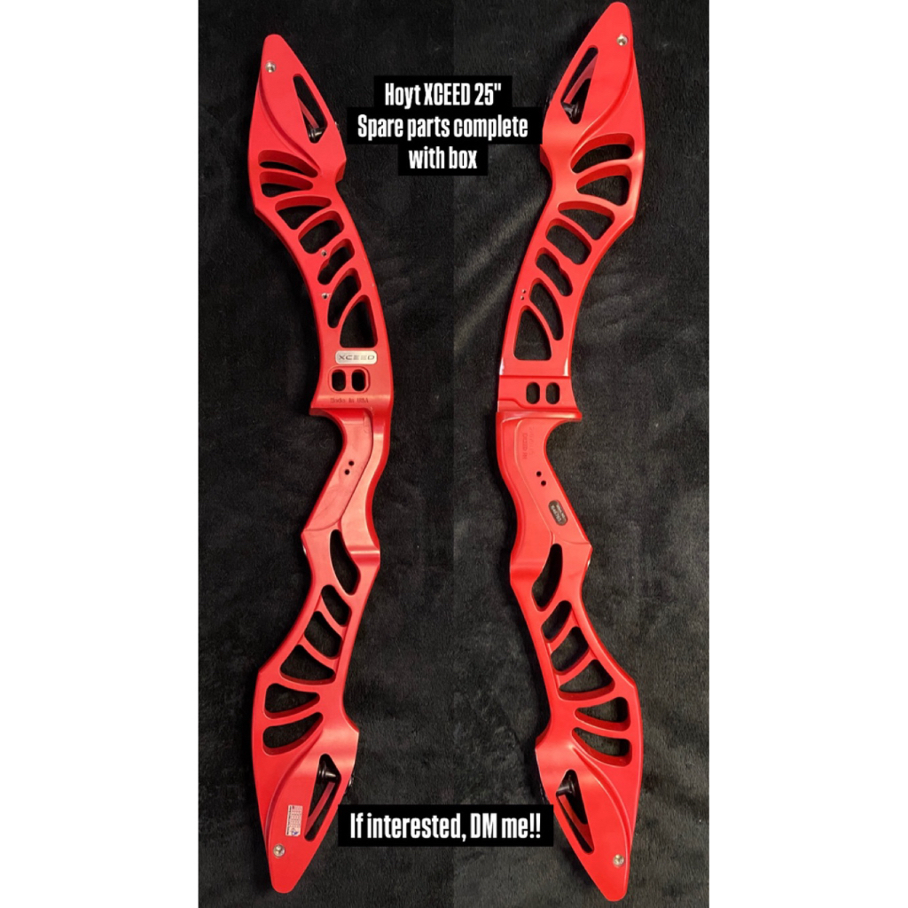 Riser Hoyt XCEED 25" // HOYT RECURVE HANDLE XCEED RED 25"