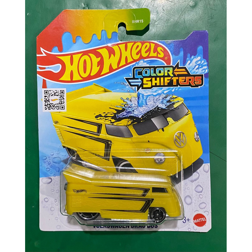 HOT WHEELS VOLKSWAGEN DRAG BUS COLOR SHIFTER